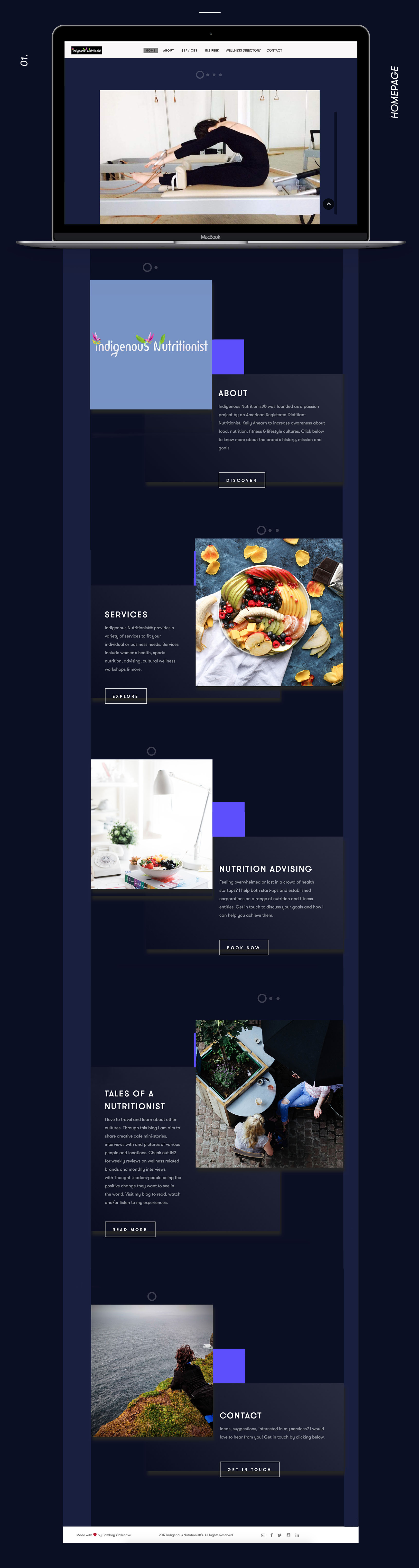 Indigenous Nutritionist - Homepage